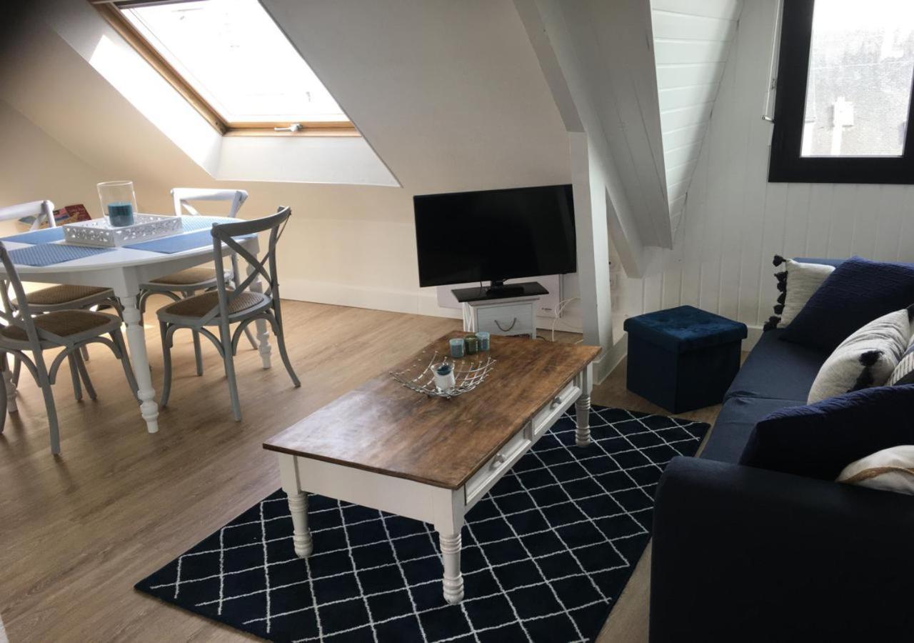 Apartamento Larmor Plage, T2 cosy, 4 pers, 3mn plage, parking privé, tout à pied ! Exterior foto