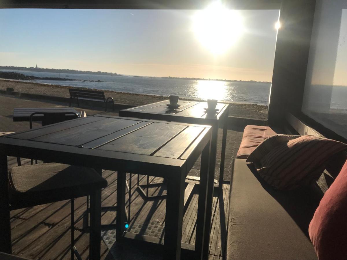 Apartamento Larmor Plage, T2 cosy, 4 pers, 3mn plage, parking privé, tout à pied ! Exterior foto