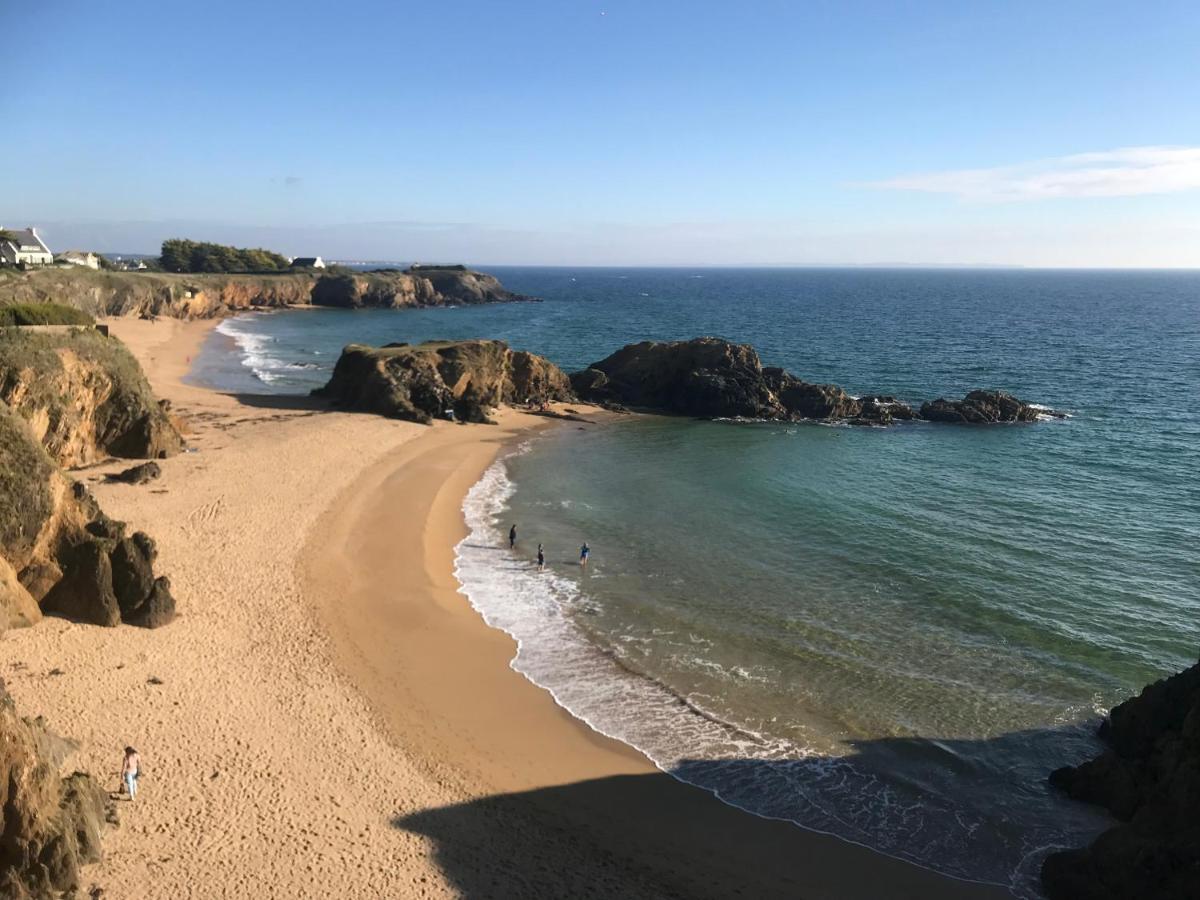 Apartamento Larmor Plage, T2 cosy, 4 pers, 3mn plage, parking privé, tout à pied ! Exterior foto